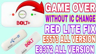 E5573-322/ 609 E8372-153/608 RED LITE AND NO SERVICE WITHOUT IC CHANGE DEAD BOOT FIX RONG FILE FLASH