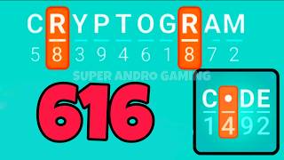CRYPTOGRAM 616