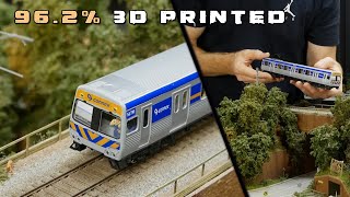 3D print your own working HO scale model trains!