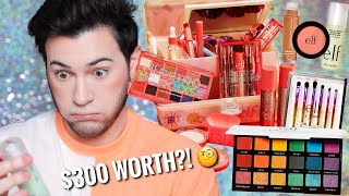 SO I TESTED ALL THE NEW ELF MAKEUP... over $300 worth! HIT OR MISS?