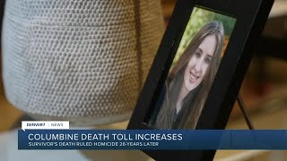 Death toll in Columbine High School shooting increases nearly 26 years later with coroner’s ruling