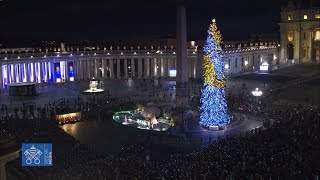 Inauguração do Presépio e da Árvore de Natal do Vaticano - 07 de dezembro de 2024