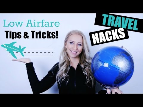 TRAVEL HACKS: Low Airfare Tips & Tricks! TRAVEL HACKS: Low Airfare Tips & Tricks!