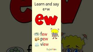 Long Vowel u — EW Says Ū | few, pew, view | Phonics for Kids!