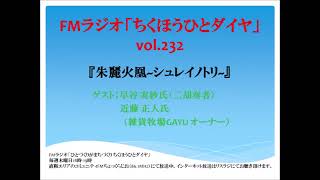 FMラジオ「ちくほうひとダイヤ」vol.232：早谷実紗氏