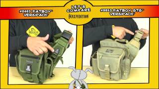 Maxpedition TV  What's the Difference Between the Fatboy Versipack and the Fatboy G T G  003