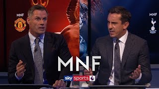 Carragher and Neville debate 'negative' vs 'progressive' tactics against big teams | MNF