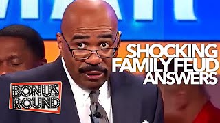 The Most SHOCKING Answers On Family Feud That Leave STEVE HARVEY Speechless!