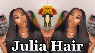 Full Sew In W/ No hair out | Ft Julia Hair