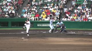 白樺学園高 池田 裕介 選手 ライト前ヒット