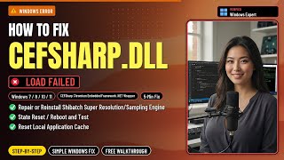 cefsharp.dll Not Found? Fix Web View Errors!