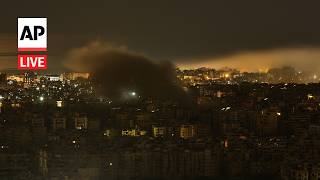 LIVE: Beirut and southern Lebanon skyline as Israel strikes Lebanon