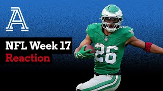 Week 17 recap: Vikings make a statement, Saquon makes history, Rams make us scratch our heads \u0026 more