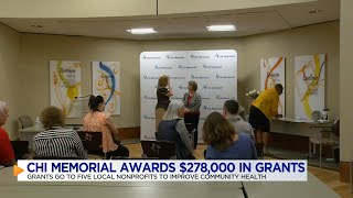 CHI Memorial awards $278,000 in grants to local nonprofits improving community health