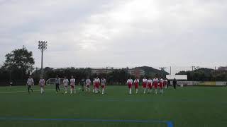 試合前　挨拶　開志学園ＪＡＰＡＮサッカーカレッジ高等部　ｖｓ　松商学園　全日本高等学校女子サッカー選手権北信越大会　準々決勝