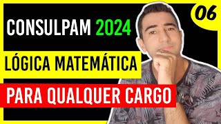 CONSULPAM - GUARACIABA DO NORTE - CE | Matemática e Raciocínio Lógico