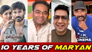 முழுமையாக மாறிய தனுஷ் | Maryan 10th Year Special Live | Dhanush | AR Rahuman