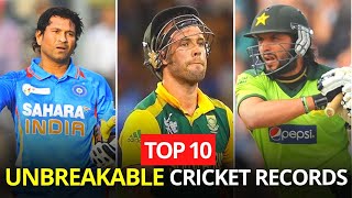 Top 10 Unbreakable Cricket Records That Will Blow You Away | Amazing Cricket Records