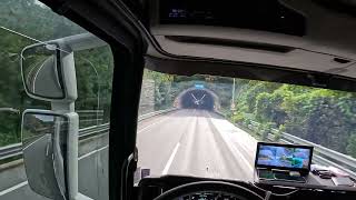 POV Truck Driving - Scania 560S SUPER Korean highway 스카니아 560S 슈퍼 4K 60FPS