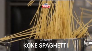 MatSans®: Hvordan koke spaghetti