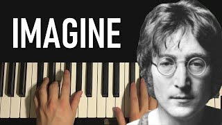 John Lennon - Imagine (Piano Tutorial Lesson)