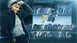 After Effects Beginners Tutorial "Twixtor & Time Remapping + reverse" - AMV Tutorial!