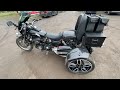 reliant trike kawasaki 900 engine walk around