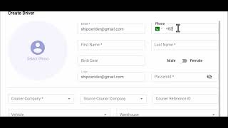 How to Create Drivers in Shipox