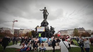 Manifestation à Paris contre la vie chère : \