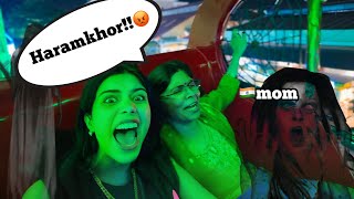 Angry Indian Mom 🇮🇳 tried Haunted Ride in Thailand 🇹🇭 and then this happened!!😭