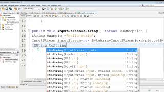 Convert Read InputStream To a String in JAVA