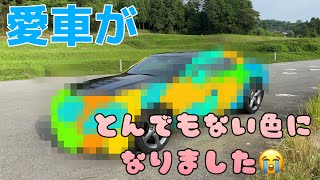 【DIY】愛車のカマロをイメチェンしようとしたら予想以上に派手になってしまいました。 アメ車 カーラッピング Chevrolet Camaro wrapped Chrome