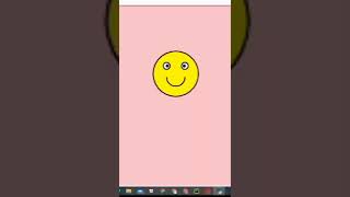 Draw Smile emoji in python by using turtle | #turtle #python #coding #emoji #shorts #shortvideos