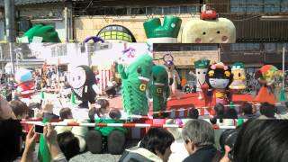 ゆるキャラで「会いたかった」 第26回福知山お城まつり