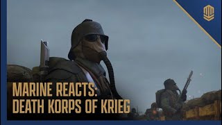 Marine Reacts to Death Korps of Krieg