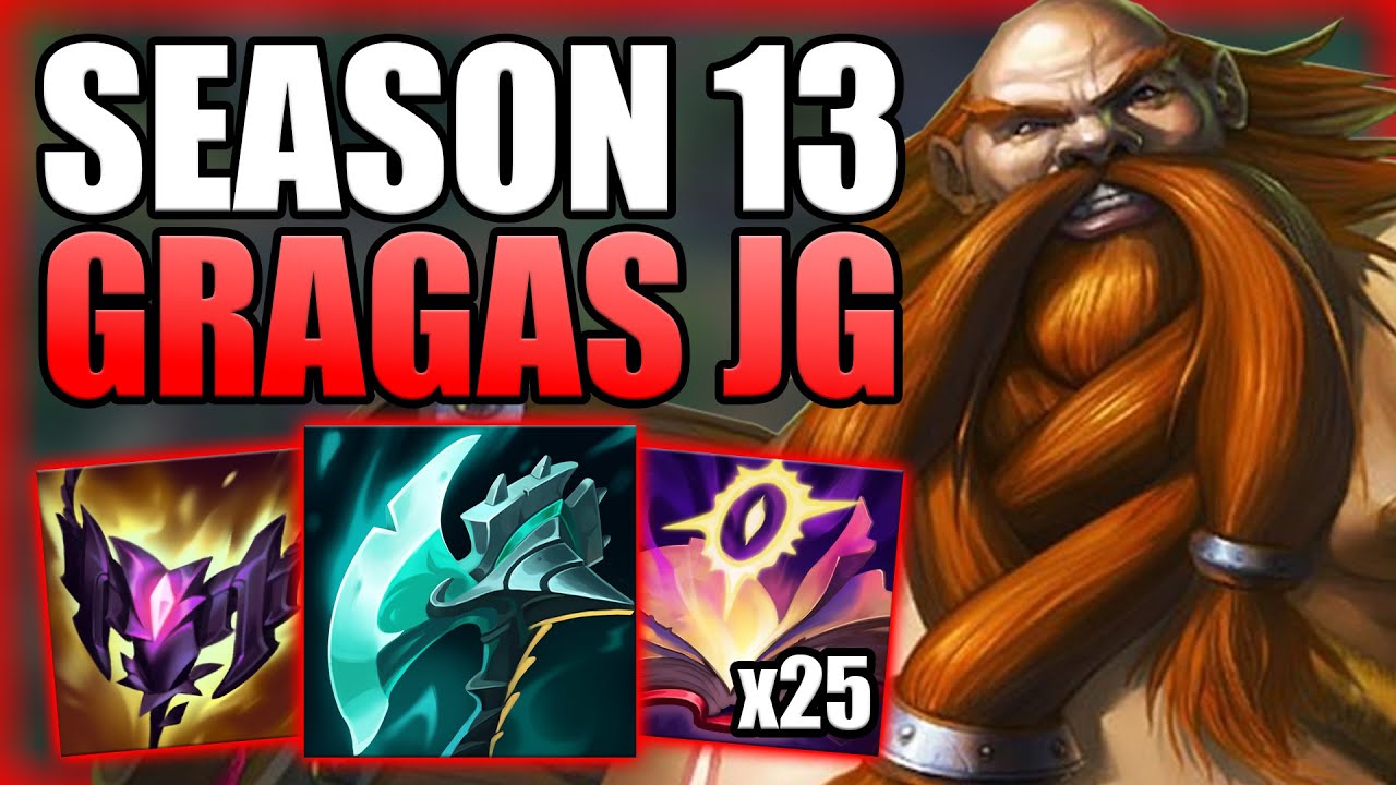 HOW TO PLAY GRAGAS JUNGLE & CARRY THE GAME IN S13! - Best Build/Runes ...