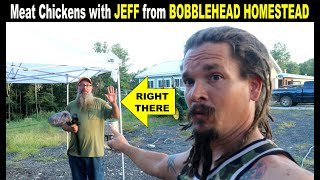 Meat Chickens with JEFF from BOBBLEHEAD HOMESTEAD