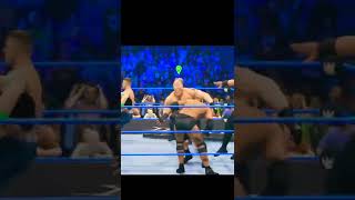 WWE 2K22 BROCK LESNAR TOSSED GOLDBERG ON THE ROPE #shorts #viral #2k #smackdown