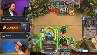 HCT Dreamhack Winter: Bozo vs Xixo - Hearthstone Sweden Grand Prix 2018 | Day 1 Swiss Stage Round 1