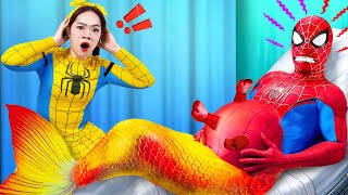 Soyay Helps Ugly Mermaid Spider-Man From Nerd to Popular