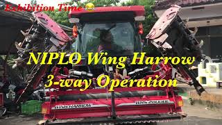 NIPLO Wing Harrow / Kubota KL 410