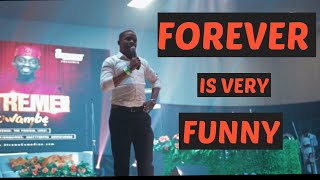 COMEDIAN FOREVER IS REALLY FUNNY.  (LAGOS TRAFFIC CAN FRUSTRATE ANYONE OOO).