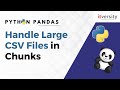 How to Handle Large CSV Files In Chunks? | Python Pandas Tutorial For Data Engineering