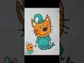 Draw Mermaid Pudding | Kid E Cats 489 #drawing