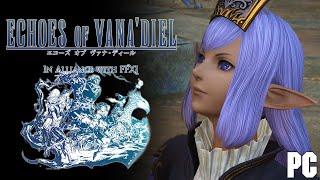 Playing Final Fantasy XIV Online while in the World called Vana'diel | Dawntrail | PC