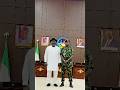 NIGERIAN NAVY CHIEF  vice admiral idi Abbas  MEETS THE GOVERNOR OF DELTA STATE