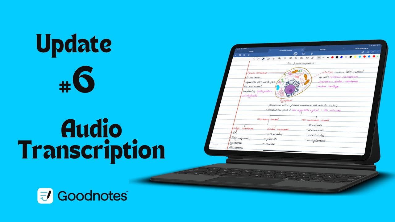 38 Goodnotes Update 6 Audio Transcription Beginner S Course Youtube