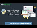 Introduction to Exceptions in Python