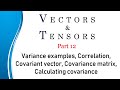 What is covariant vector | What is a variance |  Tensor for beginners | What is a tensor | Tensor