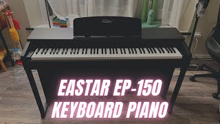 Eastar EP-150 Keyboard Piano for Beginner \u0026 Professional | Digital Piano 88 Key Fully-weighted